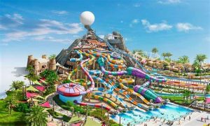 overview of yas waterworld park